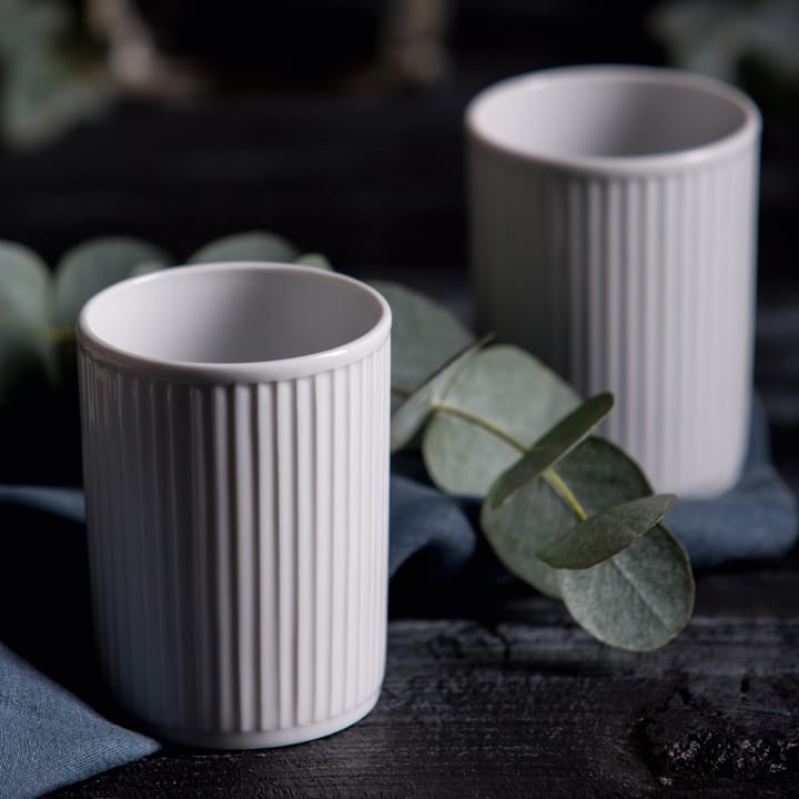 Mug sin asa Plissé 20 cl - blanco - Pillivuyt