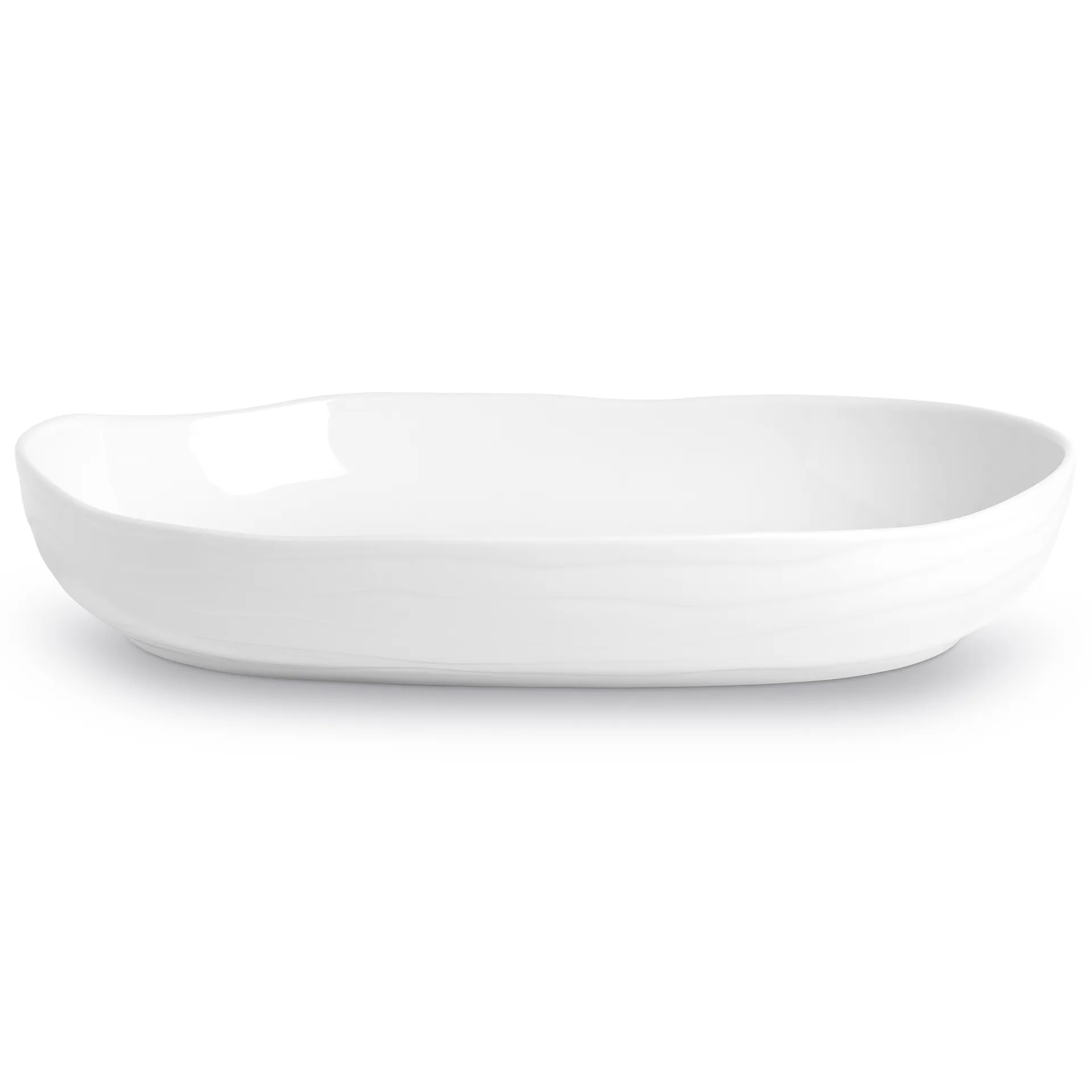 Plato Boulogne 26x36 cm, blanco Pillivuyt