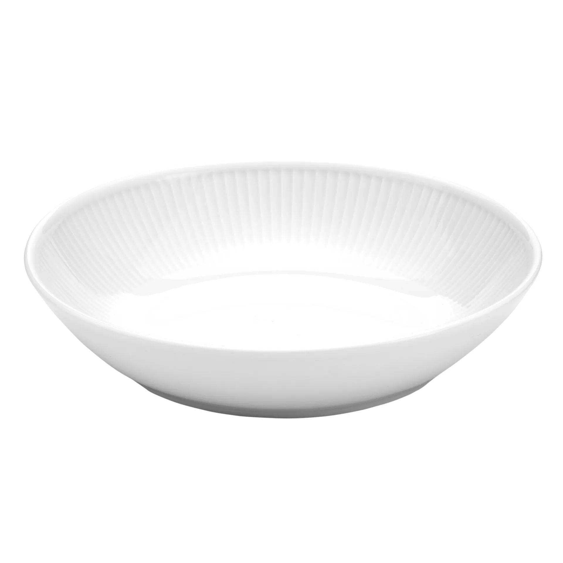 Plato de pasta Plissé Ø 20cm, blanco Pillivuyt