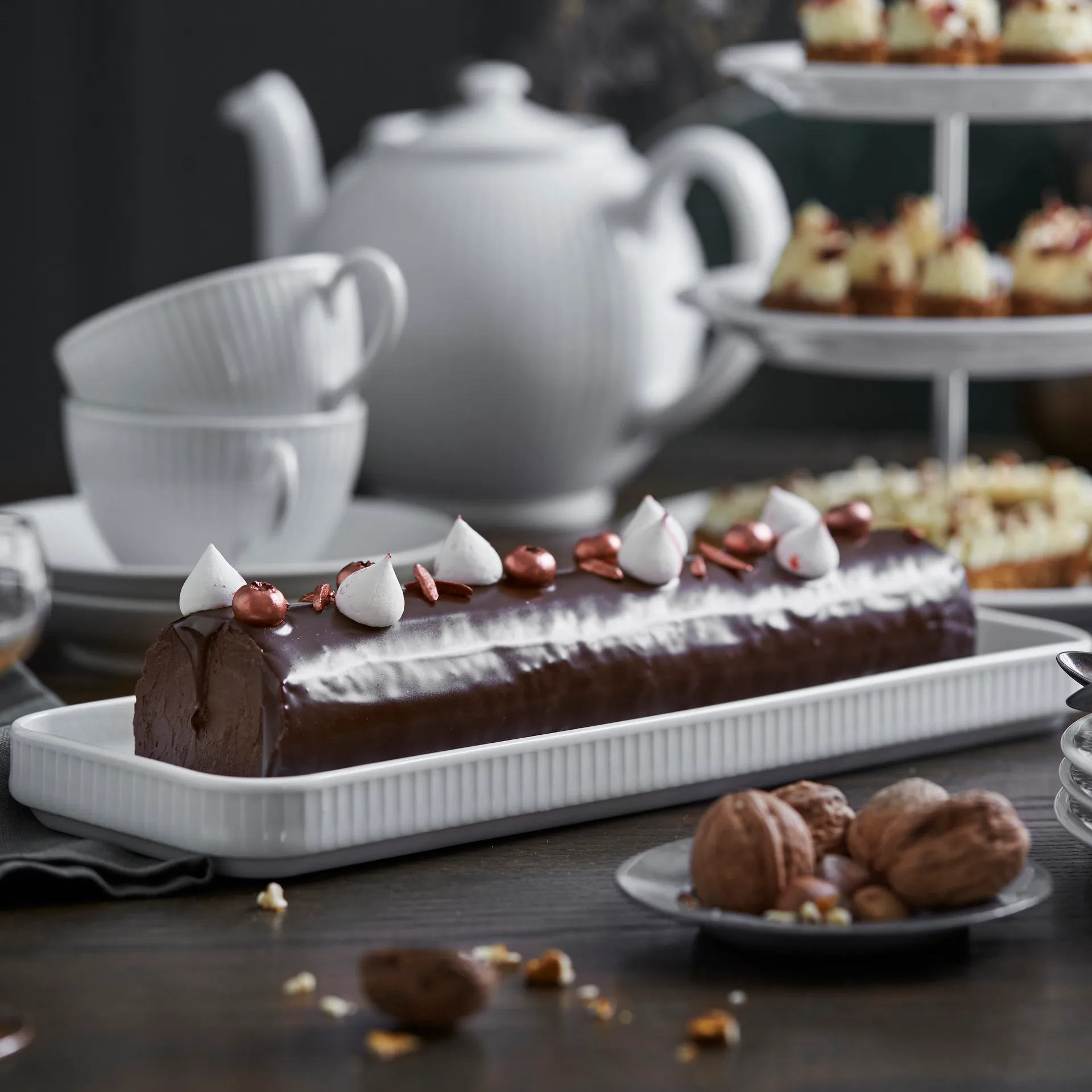 Plato de tapas Plissé, 36x12 cm Pillivuyt