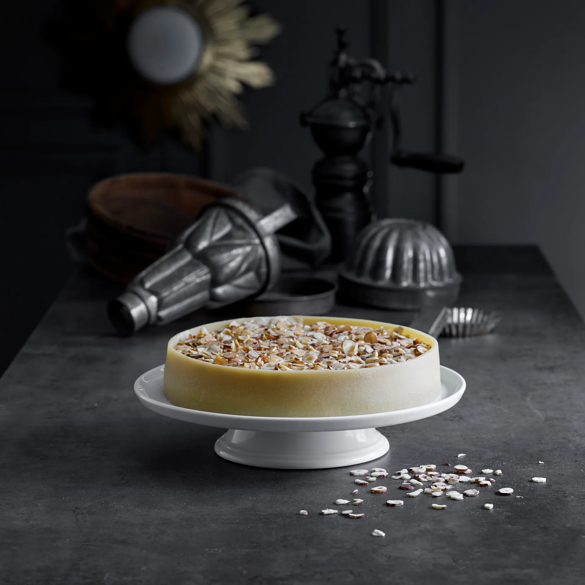 Plato de tarta con pie Pillivuyt Ø30 cm, blanco Pillivuyt