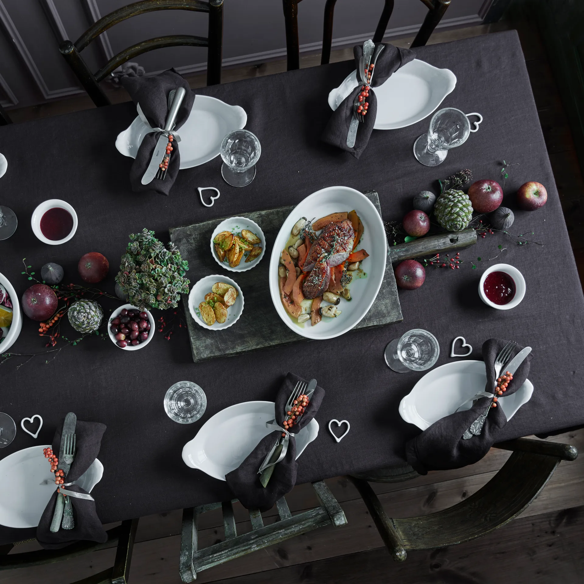 Plato ovalado Pillivuyt, blanco, grande Pillivuyt