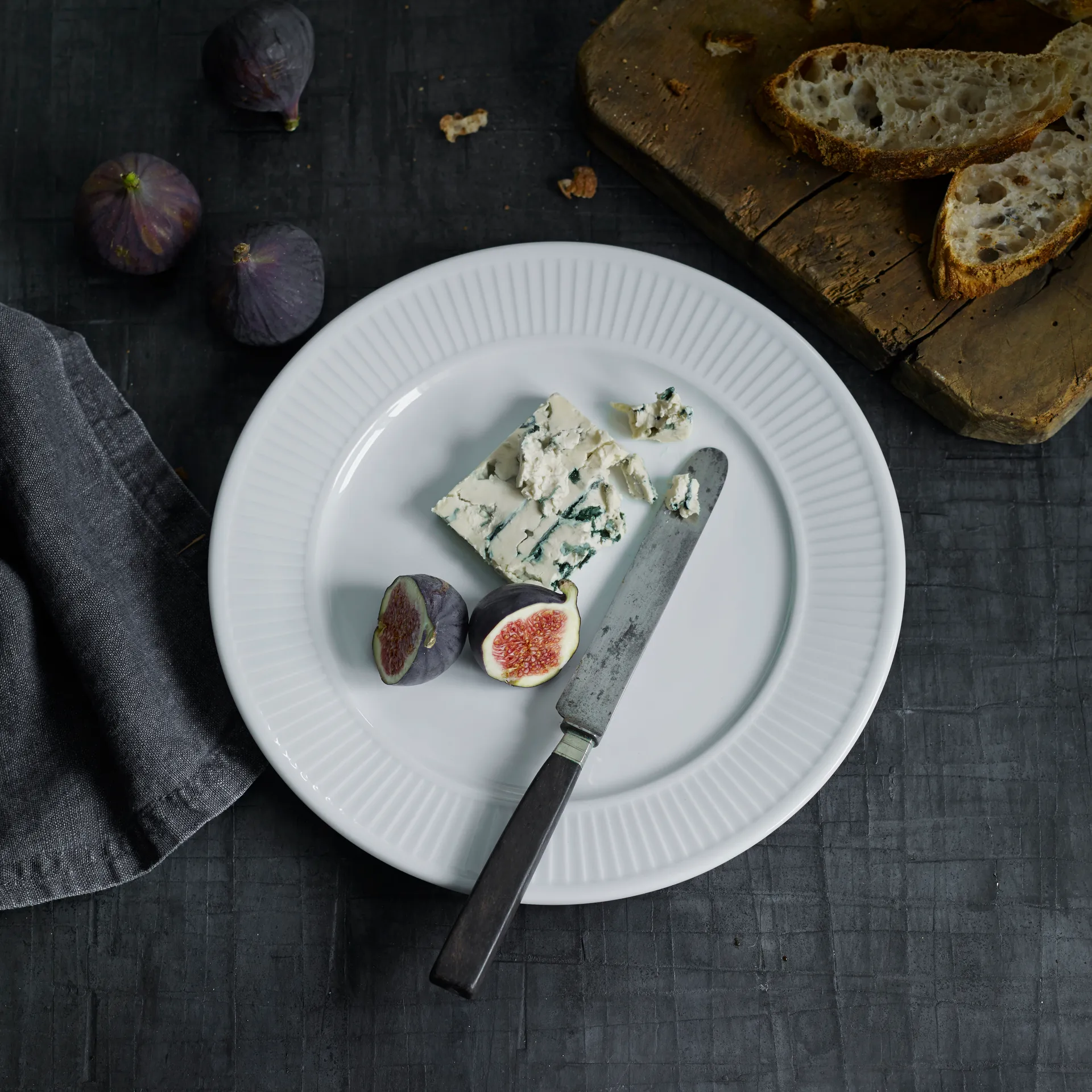 Plato Plissé Ø 26 cm, blanco Pillivuyt