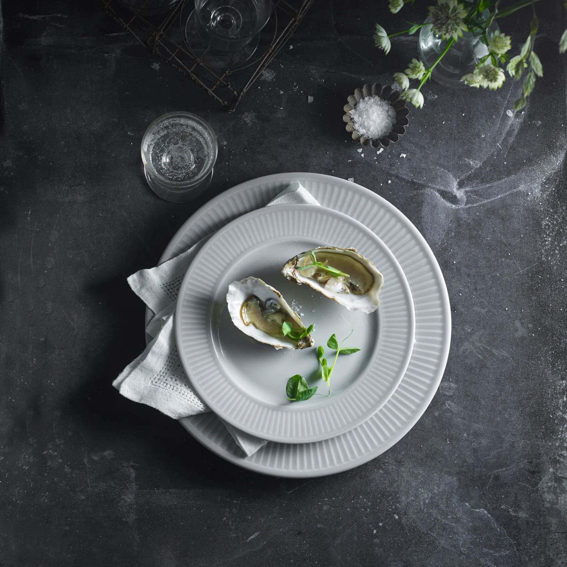 Plato Plissé Ø 28 cm, blanco Pillivuyt