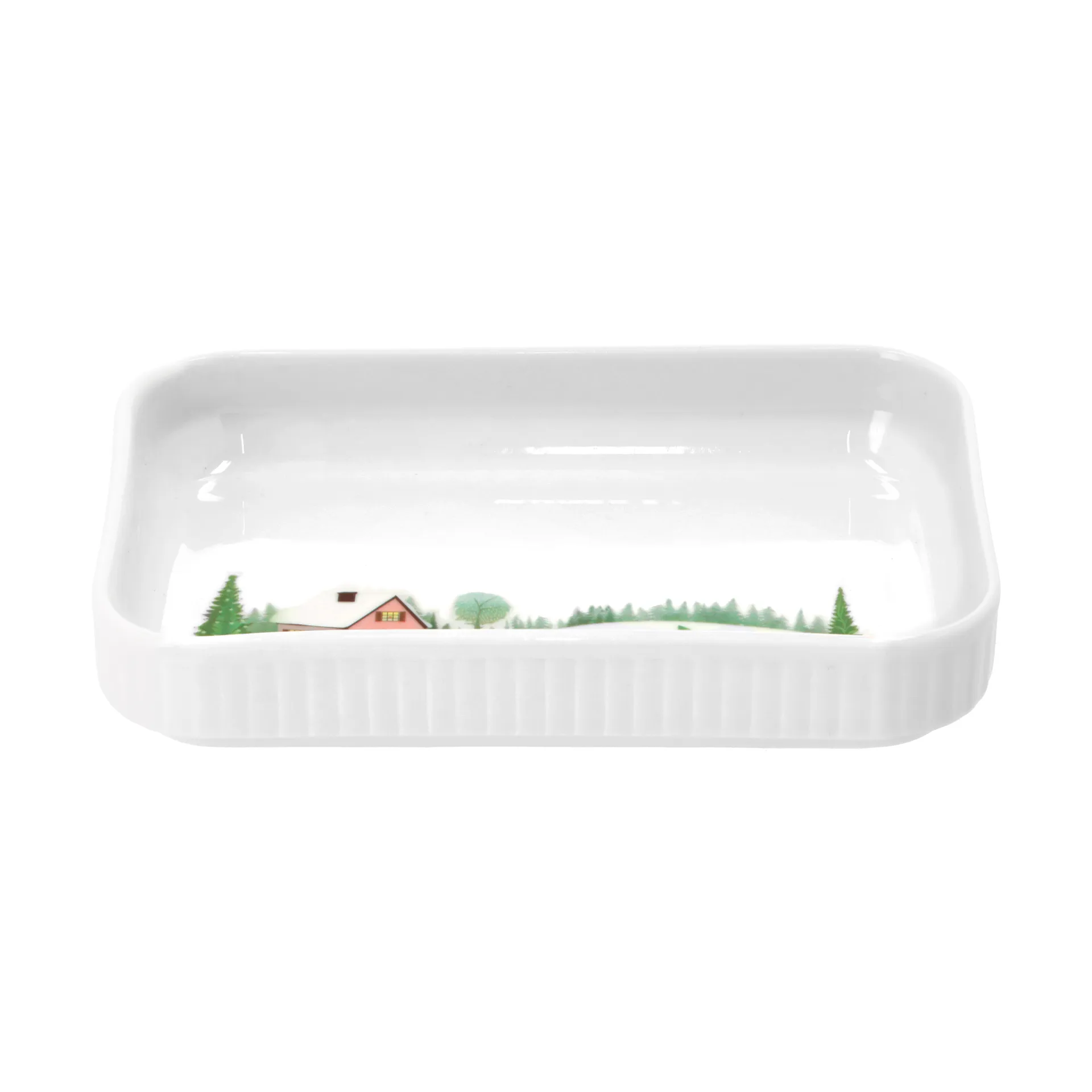 Plato Vinter 12x18 cm, Blanco Pillivuyt