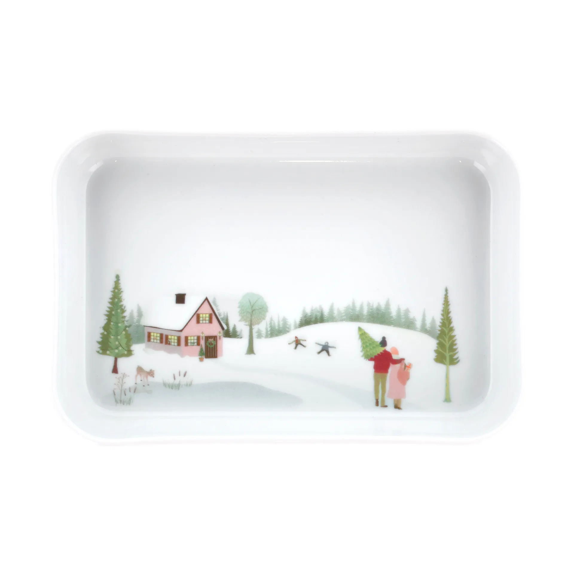 Plato Vinter 12x18 cm, Blanco Pillivuyt