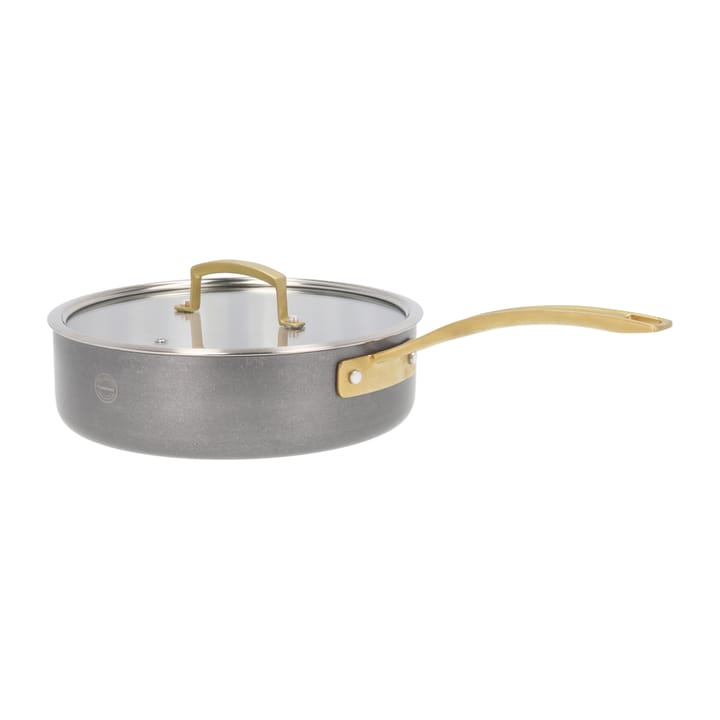 Sartén de saltear con tapa Durance Ø24 cm, acero inoxidable Pillivuyt
