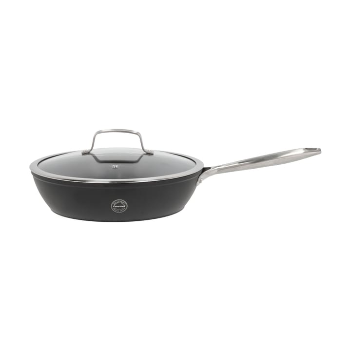 Sartén para saltear Travo cerámica non-stick 28 cm - Negro-aluminio - Pillivuyt