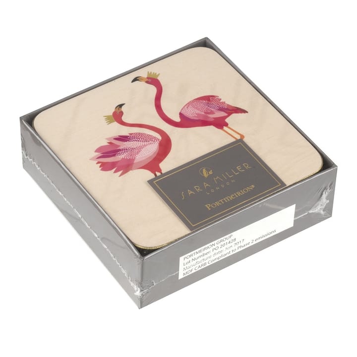 6 Posavasos Flamingo - Rosa - Pimpernel
