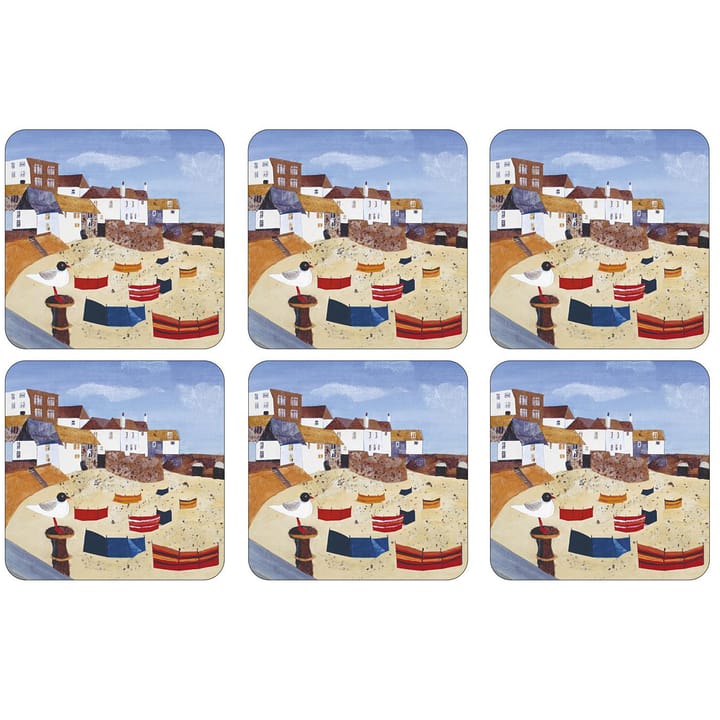 6 Posavasos St Ives Windbreak - Multi - Pimpernel