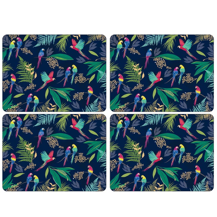 Parrot 4 Salvamanteles - 40x30 cm - Pimpernel