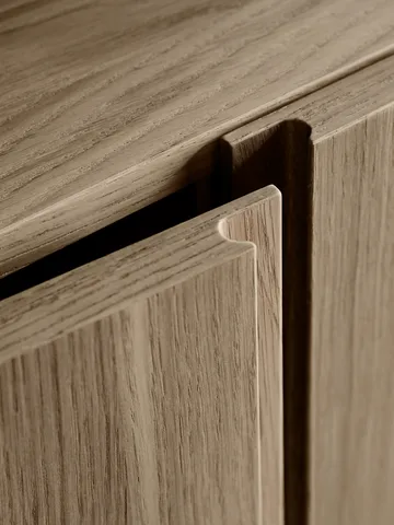 Sistema de estanterías Pira G2, F C A Blanco/Roble 256-264 cm - Pira