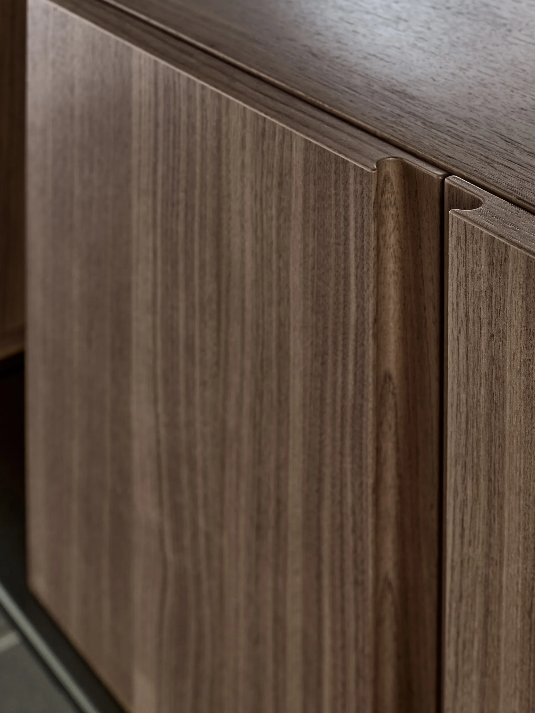 Sistema de estanterías Pira G2, W A Negro/Nogal Pira