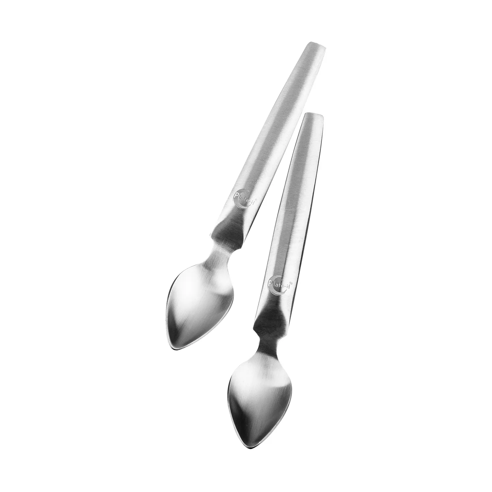 2 Cucharas de quenelle Plate-it, Acero inoxidable Plate It