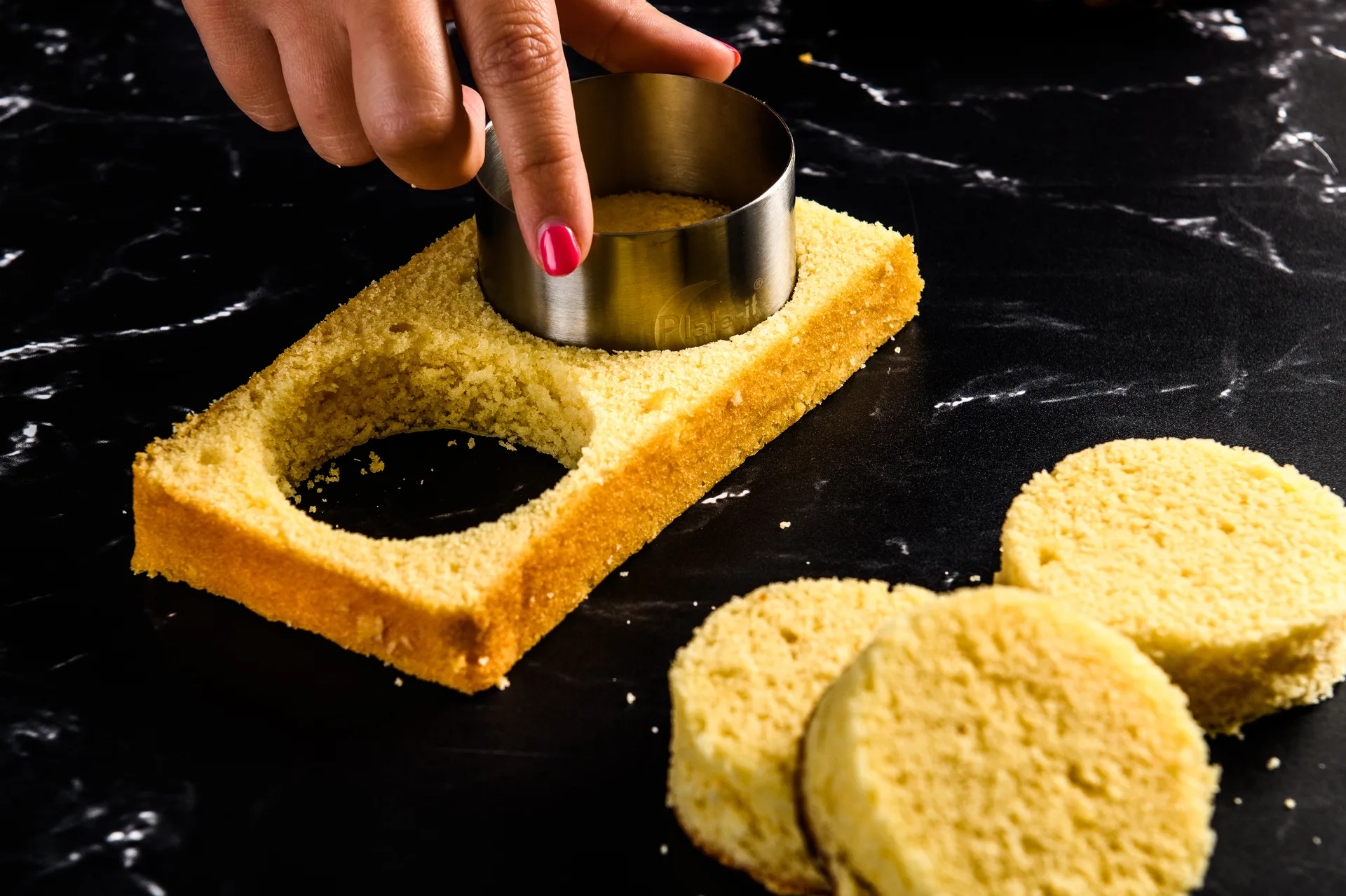 Moldes para decoración Plate-it 4 piezas, Acero Plate It