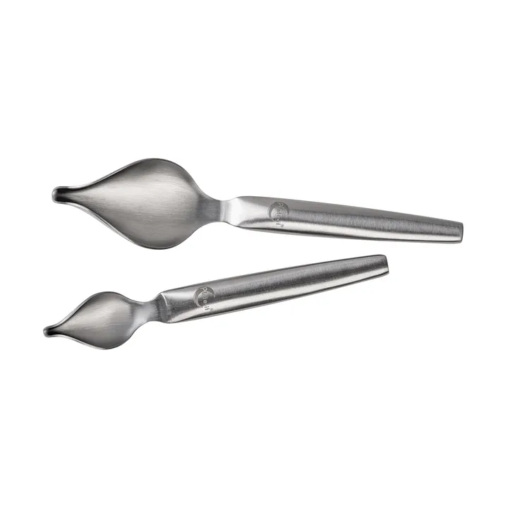 Plate-it cucharas de decoración - Acero inoxidable, pack de 2 - Plate It