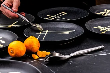 Plate-it cucharas de decoración - Acero inoxidable, pack de 2 - Plate It