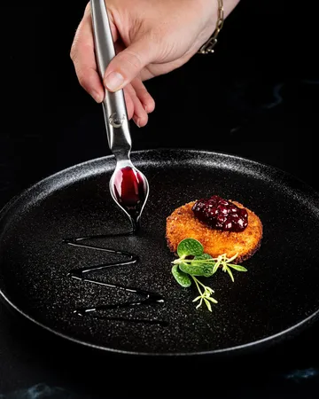 Plate-it cucharas de decoración - Acero inoxidable, pack de 2 - Plate It