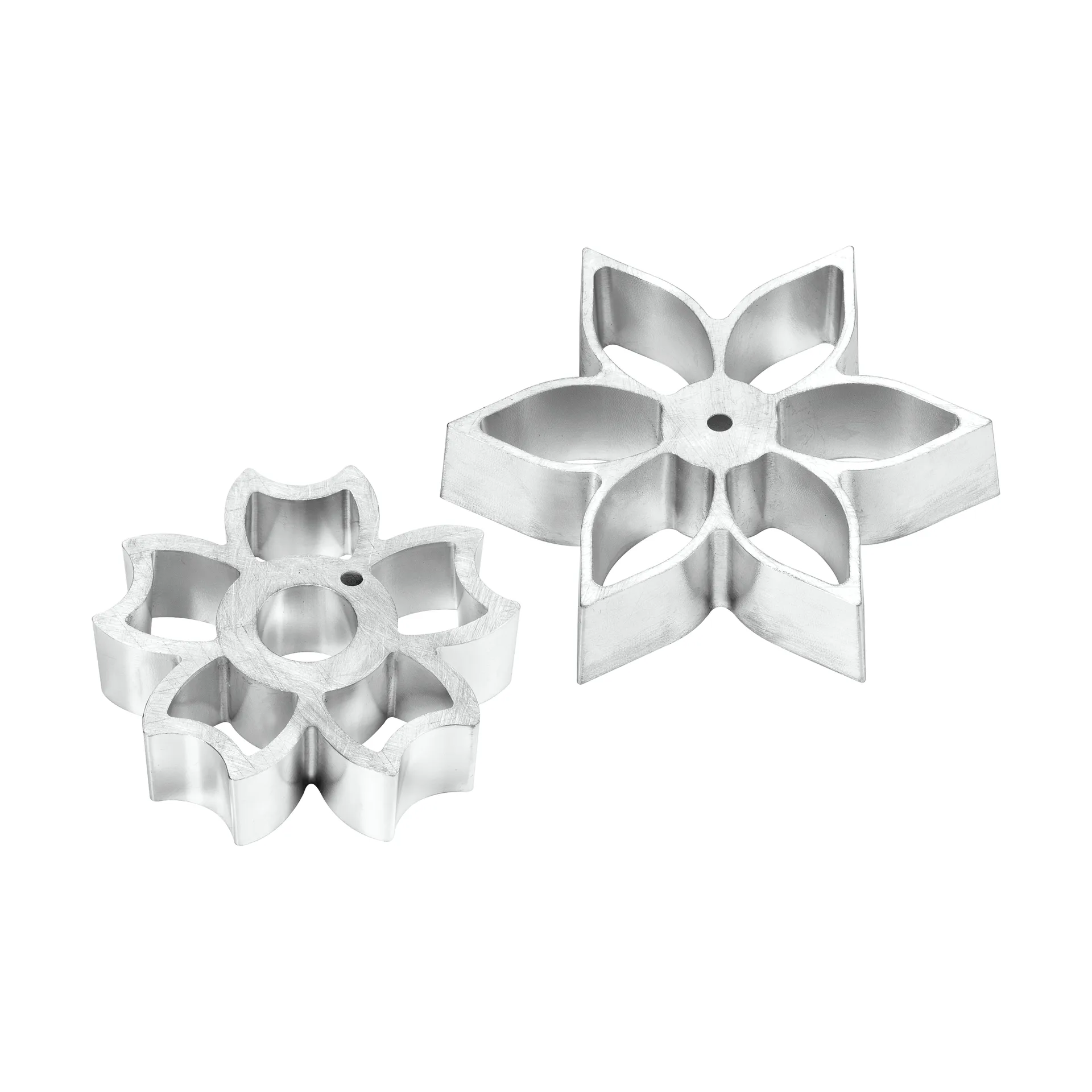 Set de 2 moldeadores de galletas Plate-it flower power, Acero Plate It