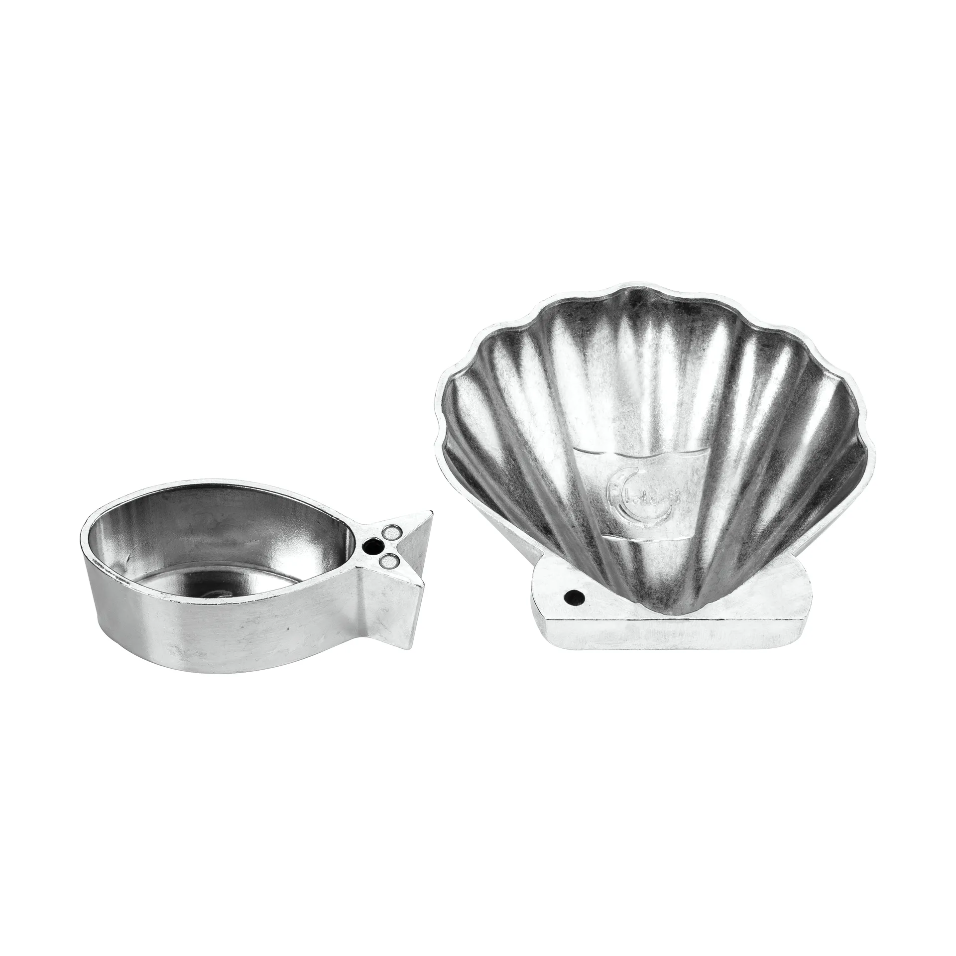 Set de 2 moldeadores de galletas Plate-it under the sea, Acero Plate It