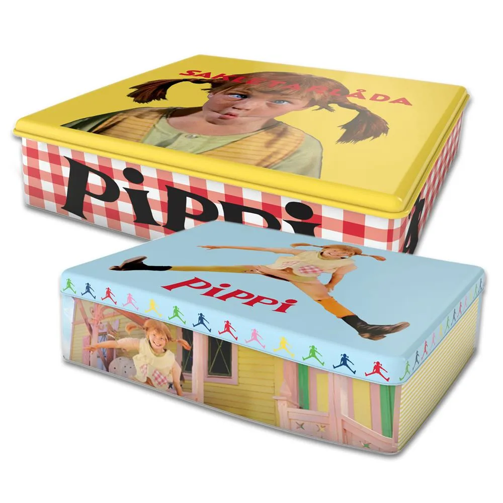 2 Botes de metal Pippi, multi Pluto Design