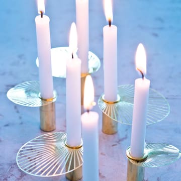 2 Candelabros Sun pequeños - Dorado - Pluto Design