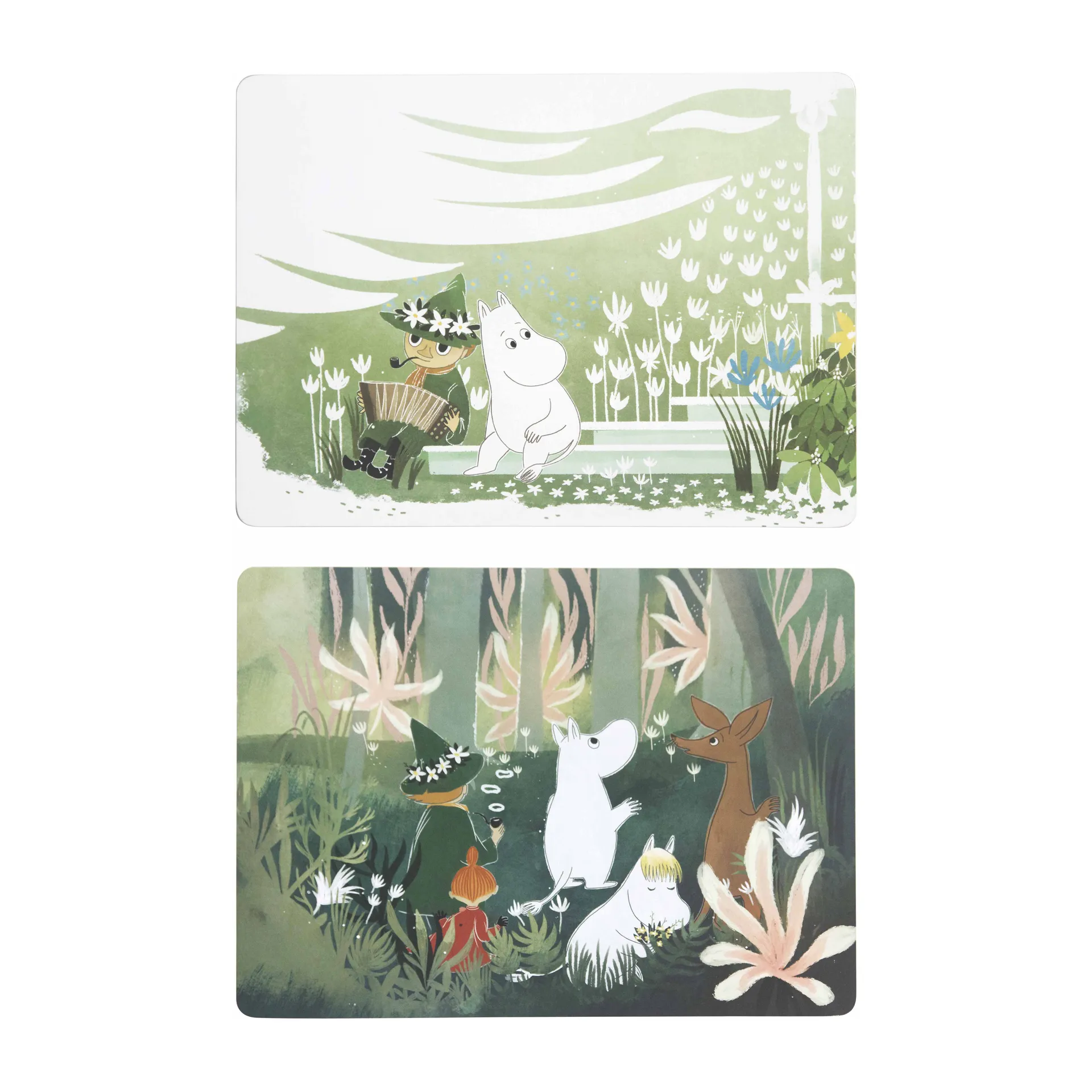 2 manteles individuales Moomin, Multi Pluto Design