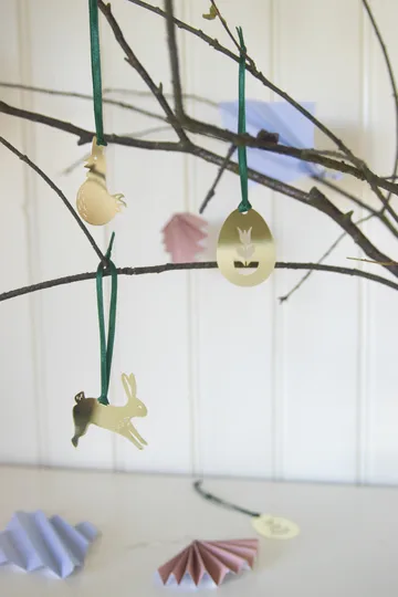 3 Colgantes de Pascua - Dorado - Pluto Design