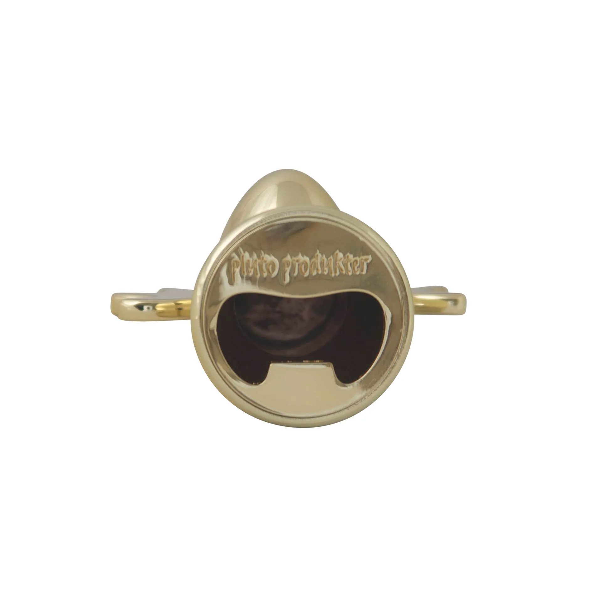 Abrebotellas alce, Dorado Pluto Design
