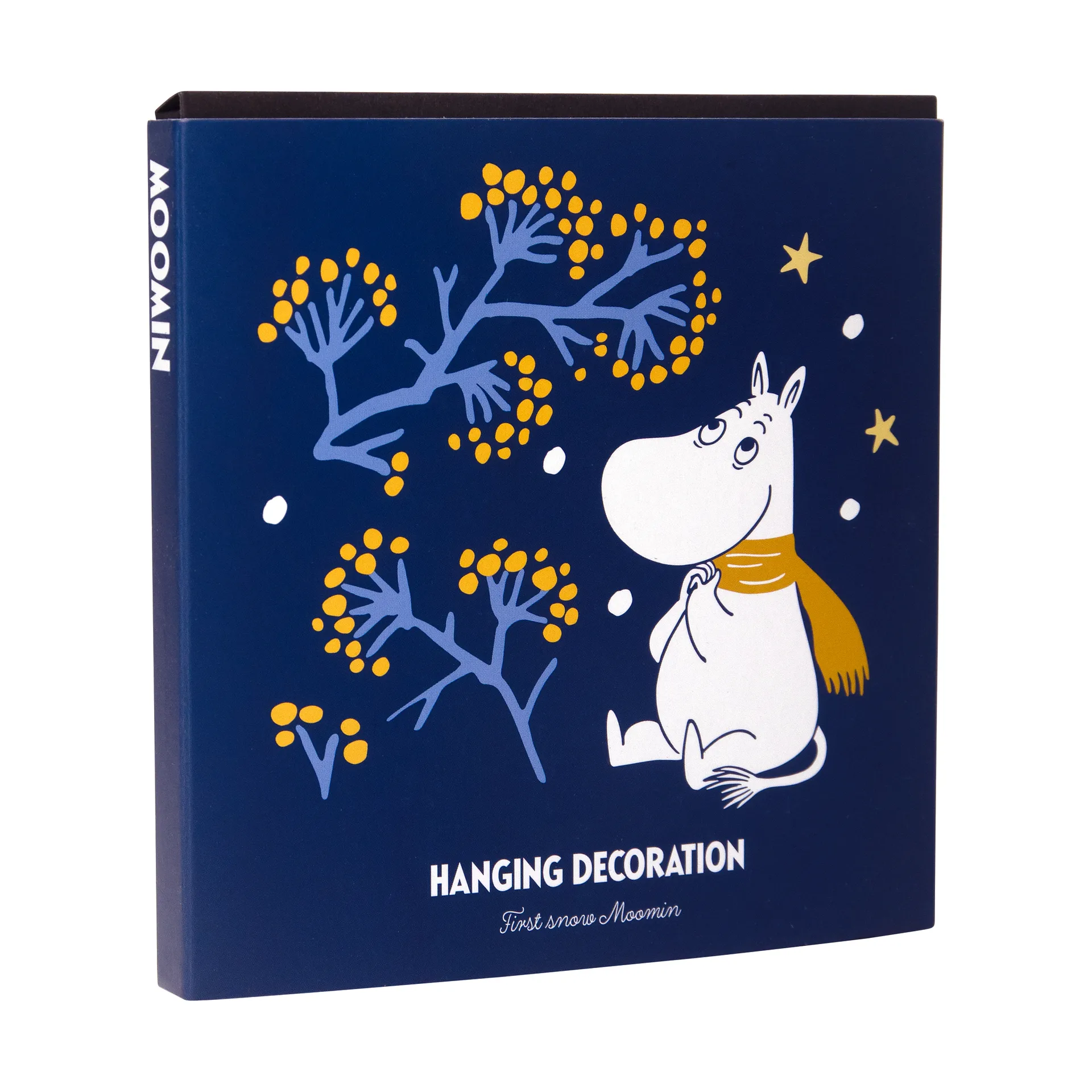 Adorno de Navidad Mumin first snow, Oro Pluto Design