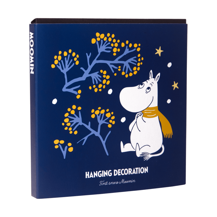 Adorno de Navidad Mumin first snow , Oro Pluto Design