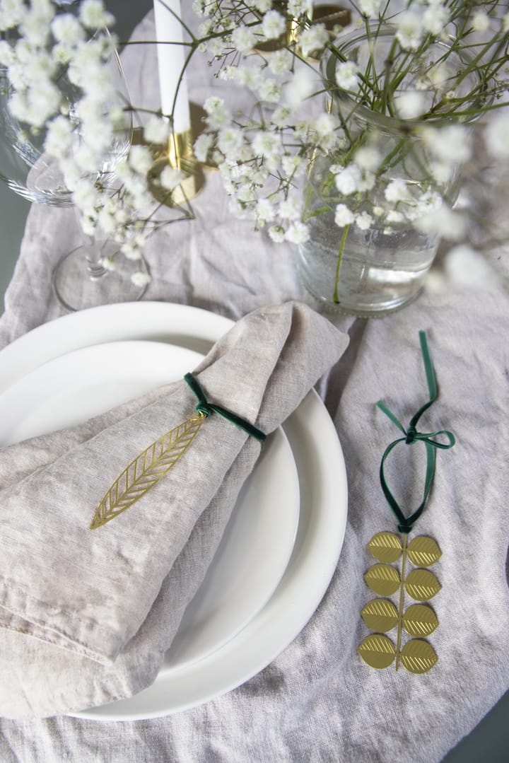 Adorno navideño L Salix, Dorado Pluto Design
