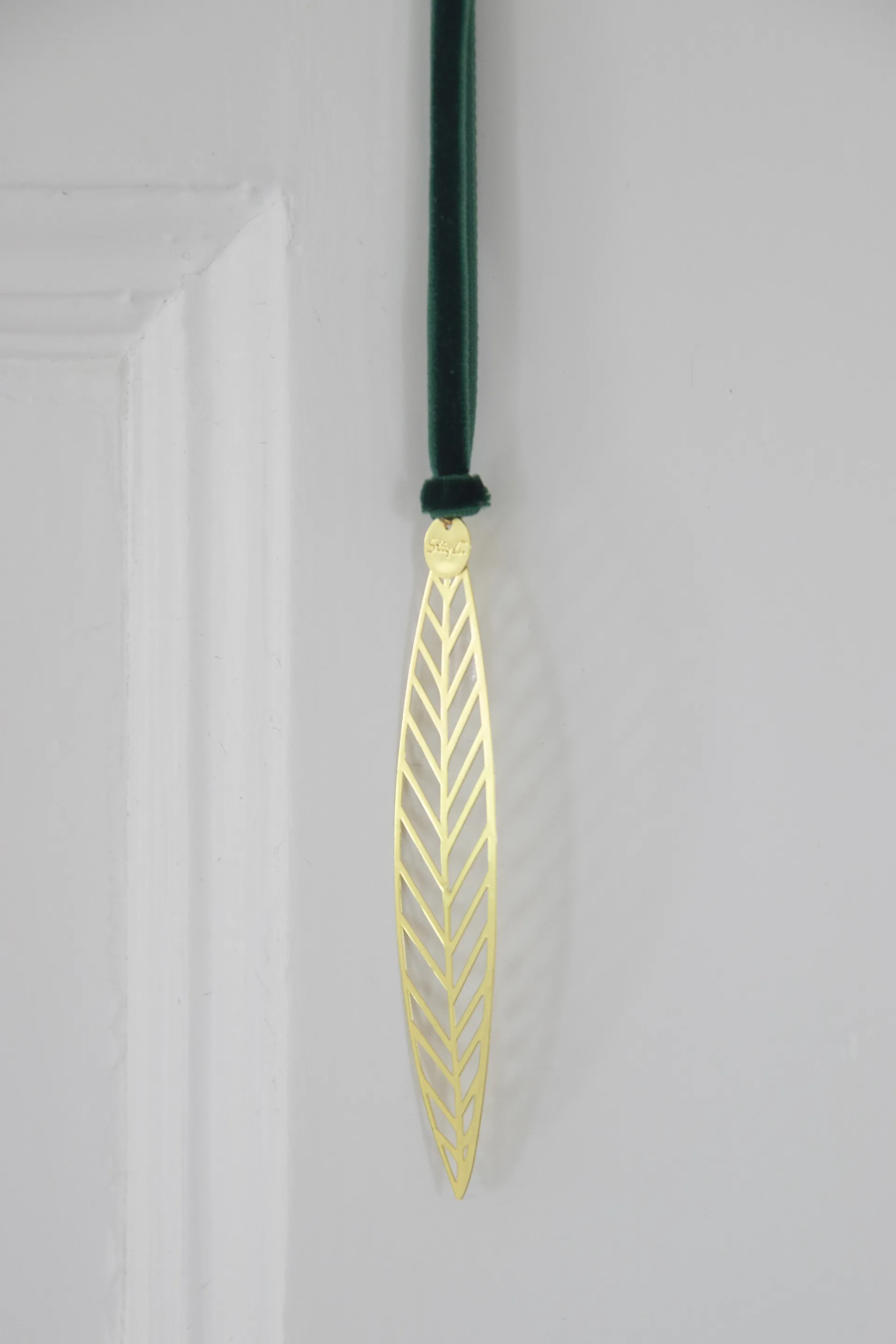 Adorno navideño L Salix, Dorado Pluto Design
