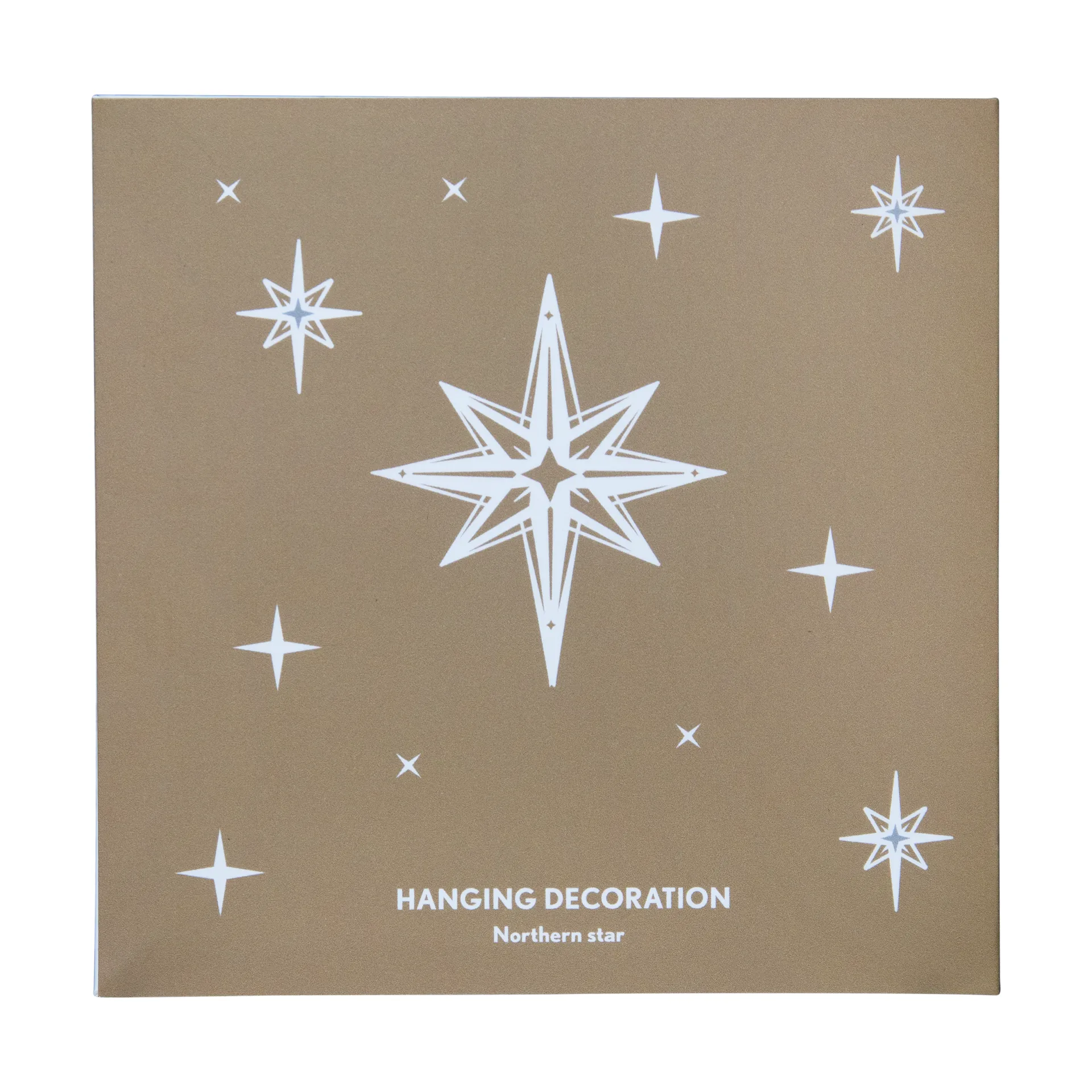 Adorno navideño Northern Star L, Oro Pluto Design