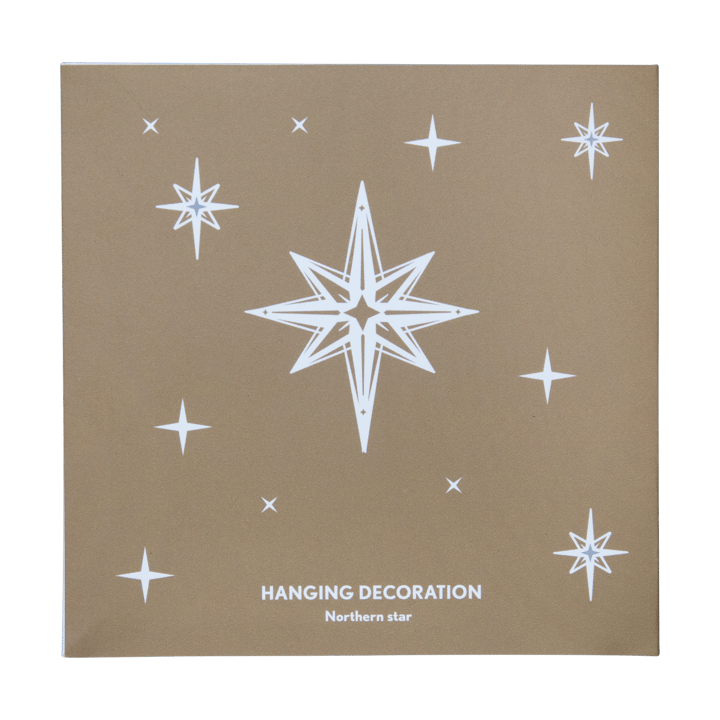 Adorno navideño Northern Star L, Oro Pluto Design