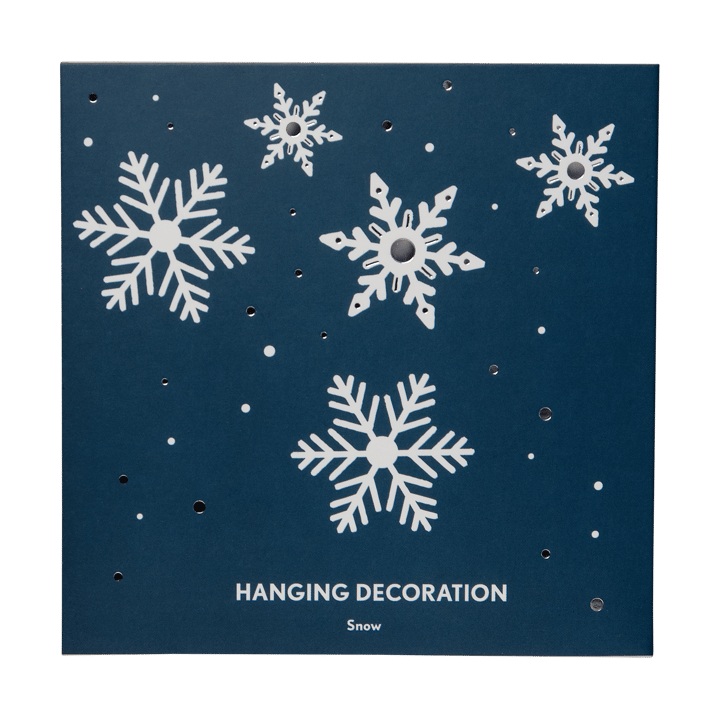 Adorno navideño Snow, Plata Pluto Design