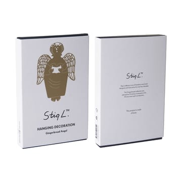 Adorno navideño Stig L Gingerbread Angel - Dorado - Pluto Design