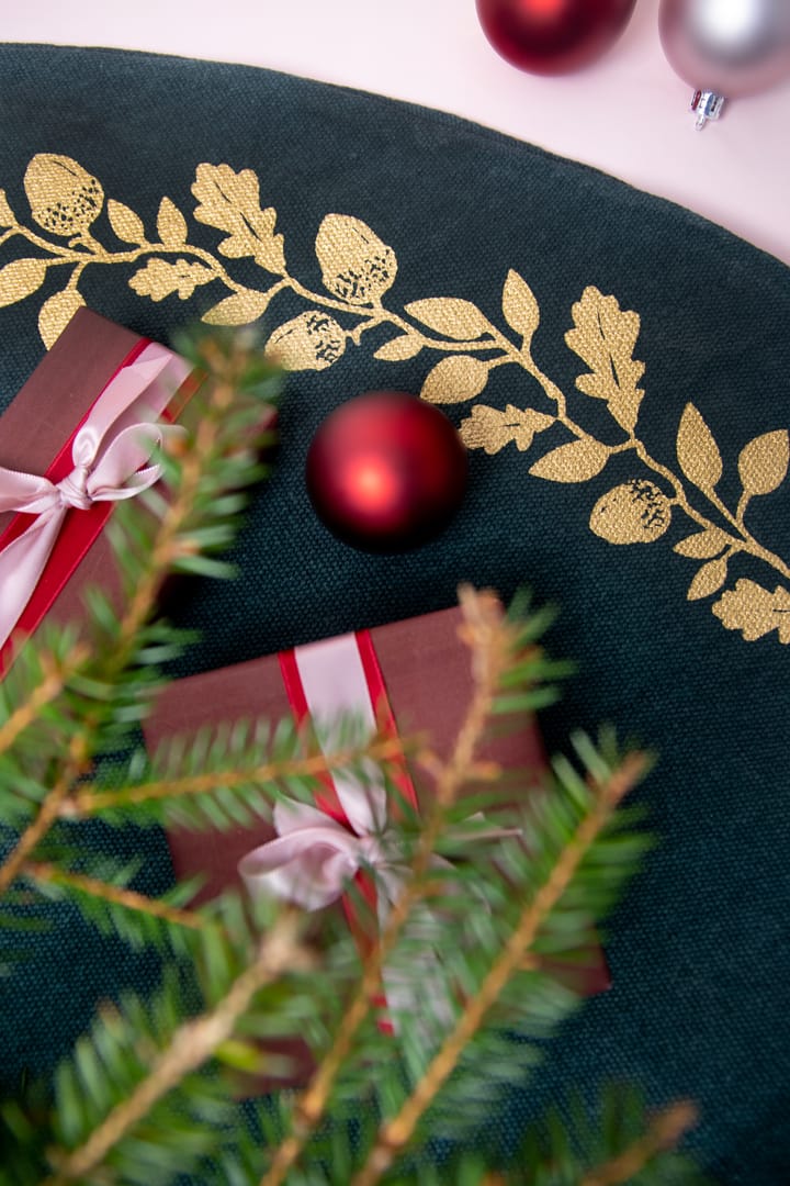 Alfombra para árbol de navidad roble Ø110 cm, verde Pluto Design