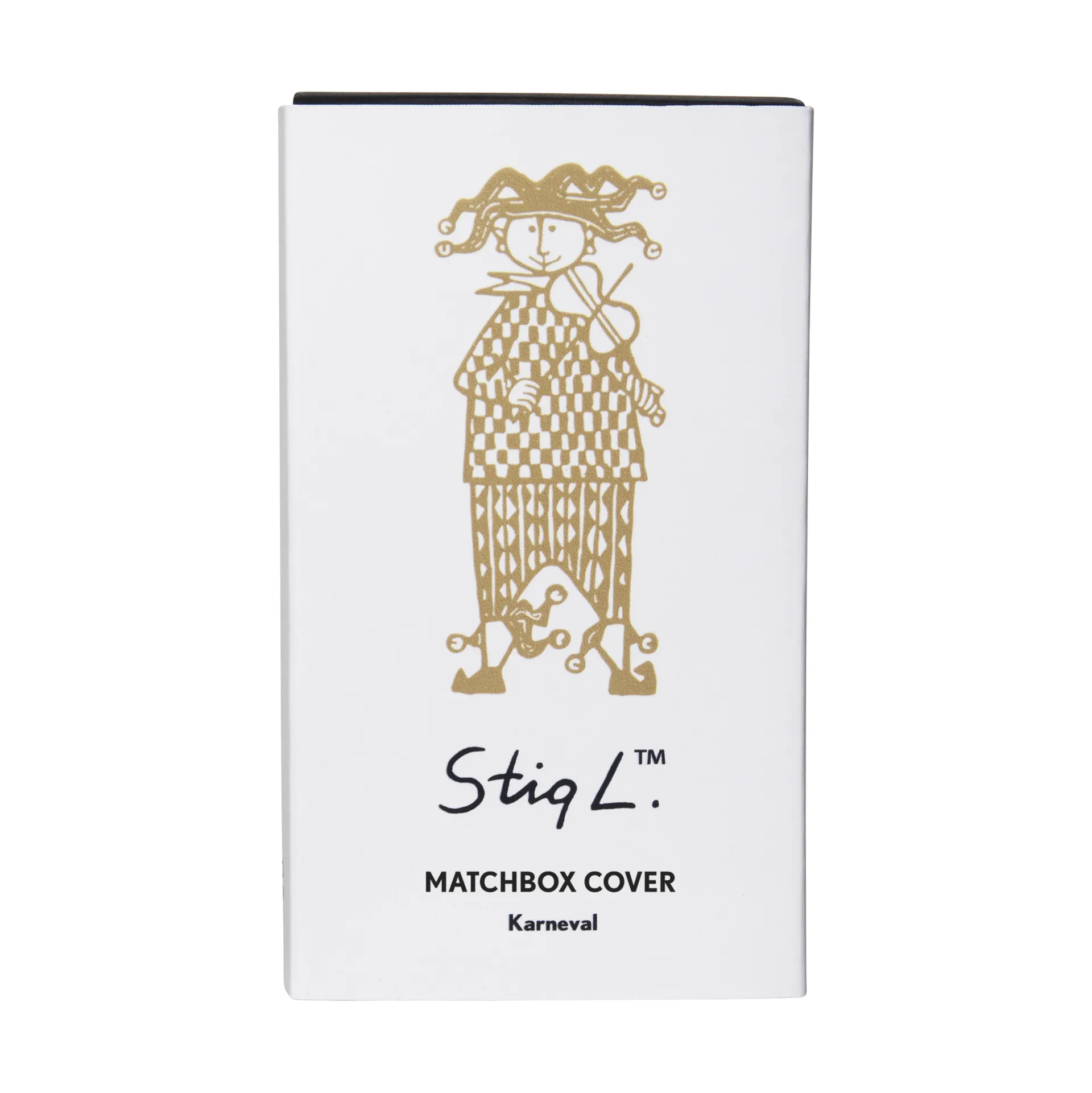 Caja de cerillas Stig Lindberg Karneval, Oro Pluto Design