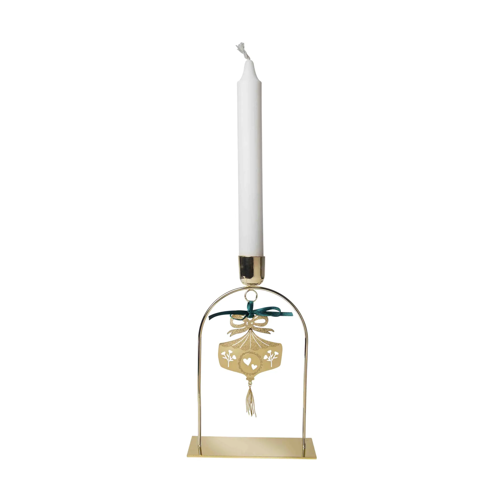 Candelabro Arc deco, Dorado Pluto Design