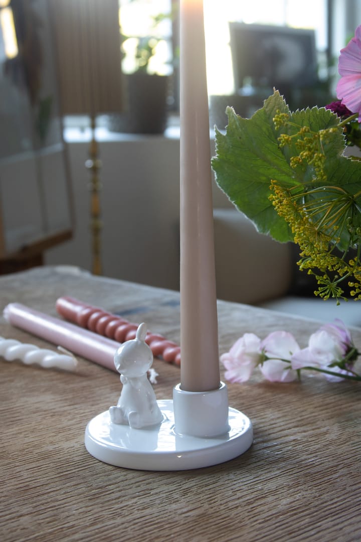 Candelabro de cerámica Litle My, blanco Pluto Design