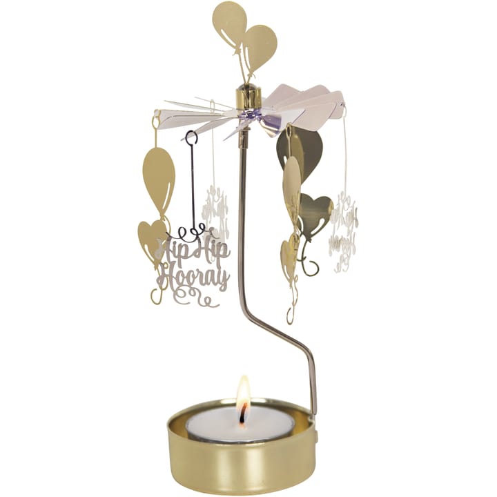 Candelabro giratorio Fira - plata-oro - Pluto Design