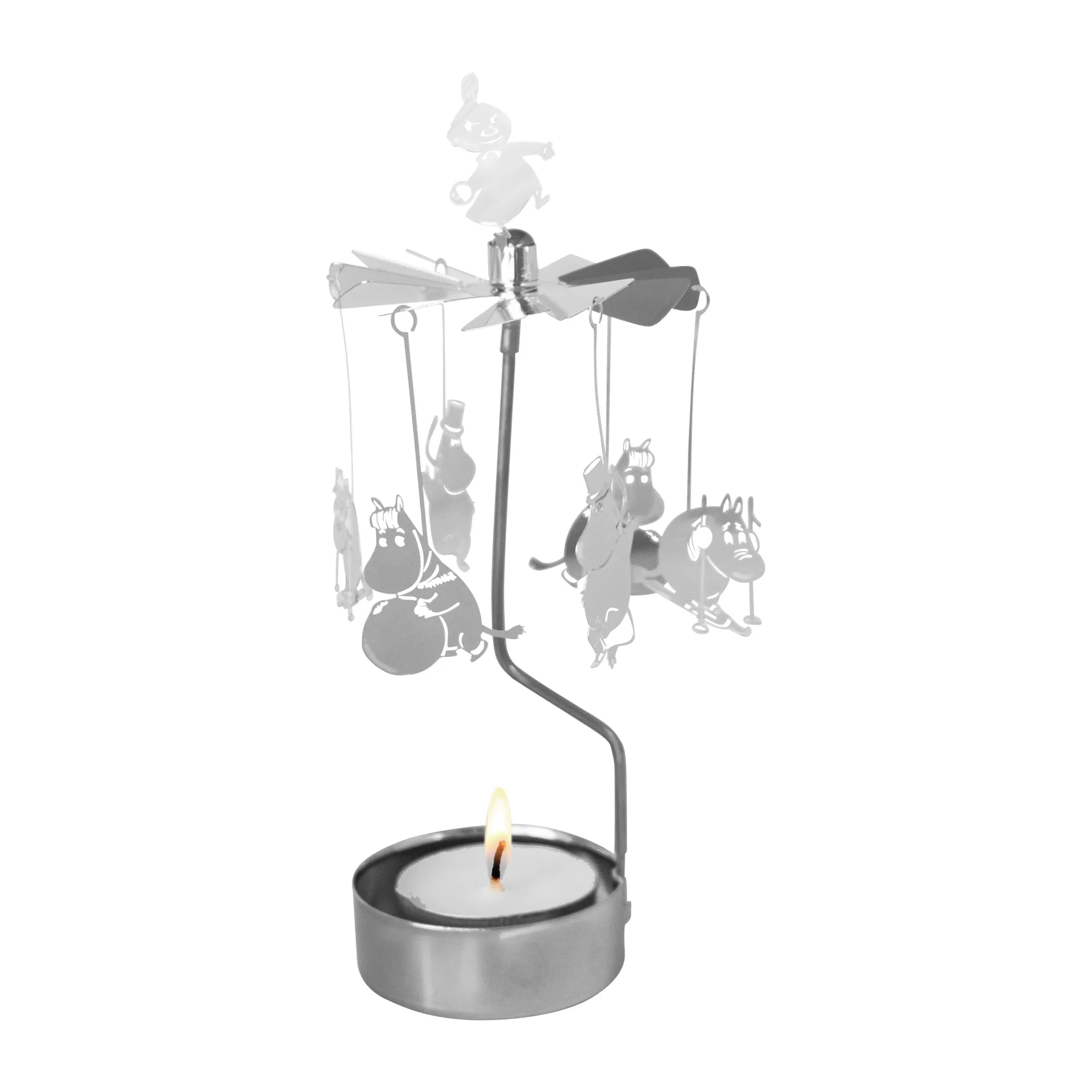 Candelabro giratorio Mumin, Invierno Pluto Design