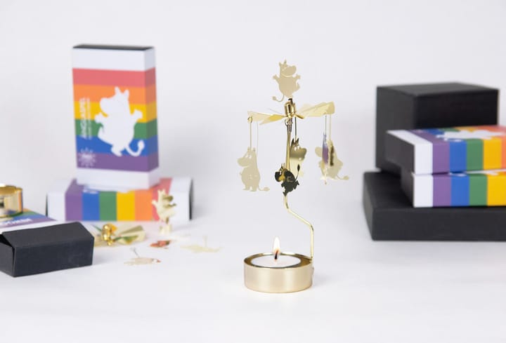 Candelabro giratorio Mumin, Mumin Pluto Design