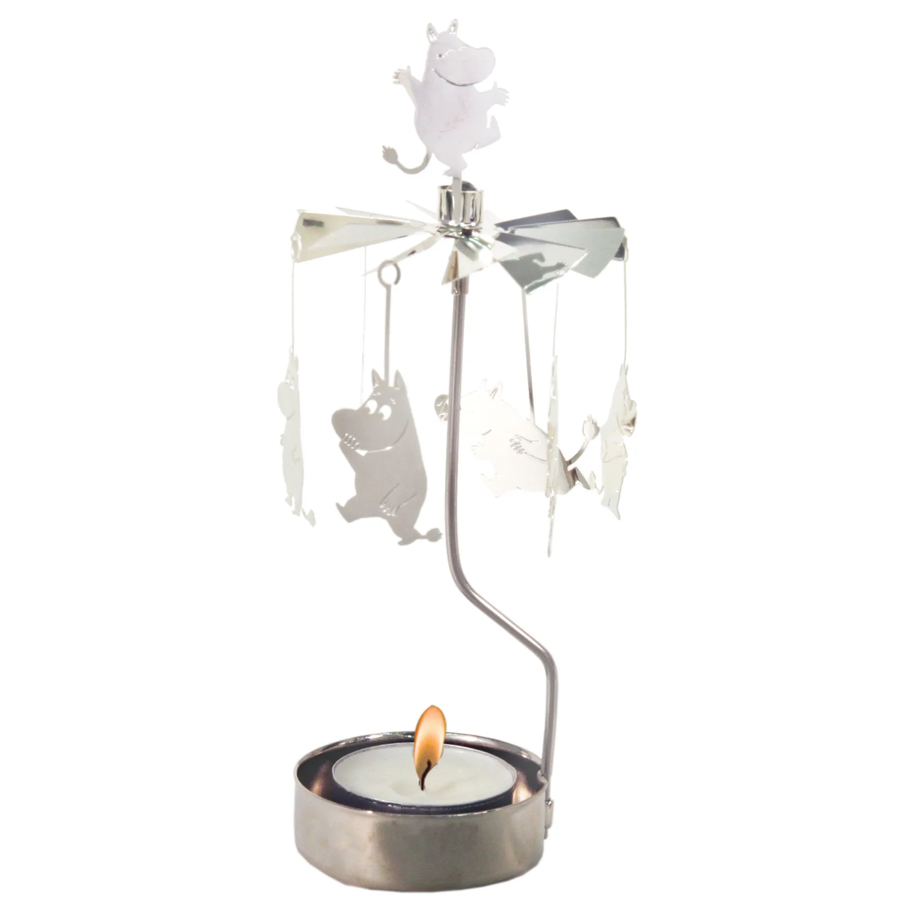 Candelabro giratorio Mumin, Mumin Pluto Design