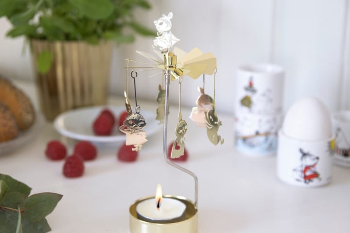 Candelabro giratorio Pequeña My, Dorado Pluto Design
