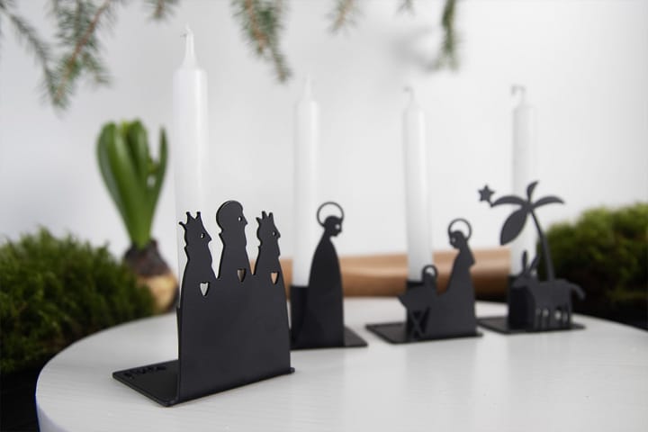 Candelabro Pesebre Metal, grande Pluto Design