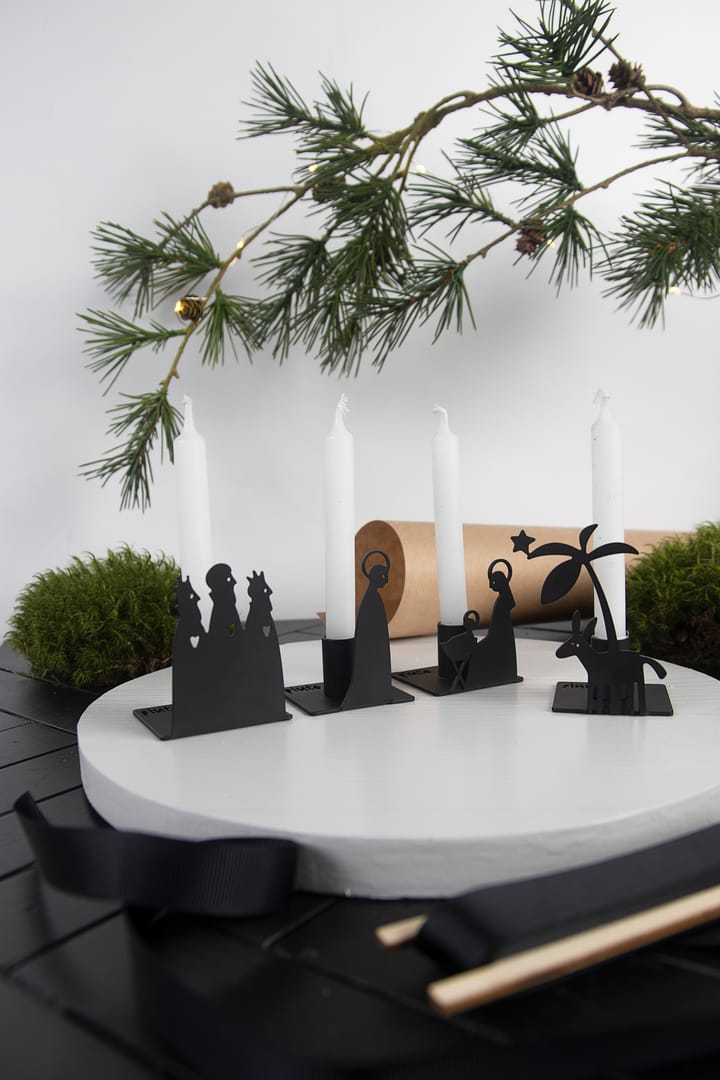 Candelabro Pesebre Metal, pequeño Pluto Design