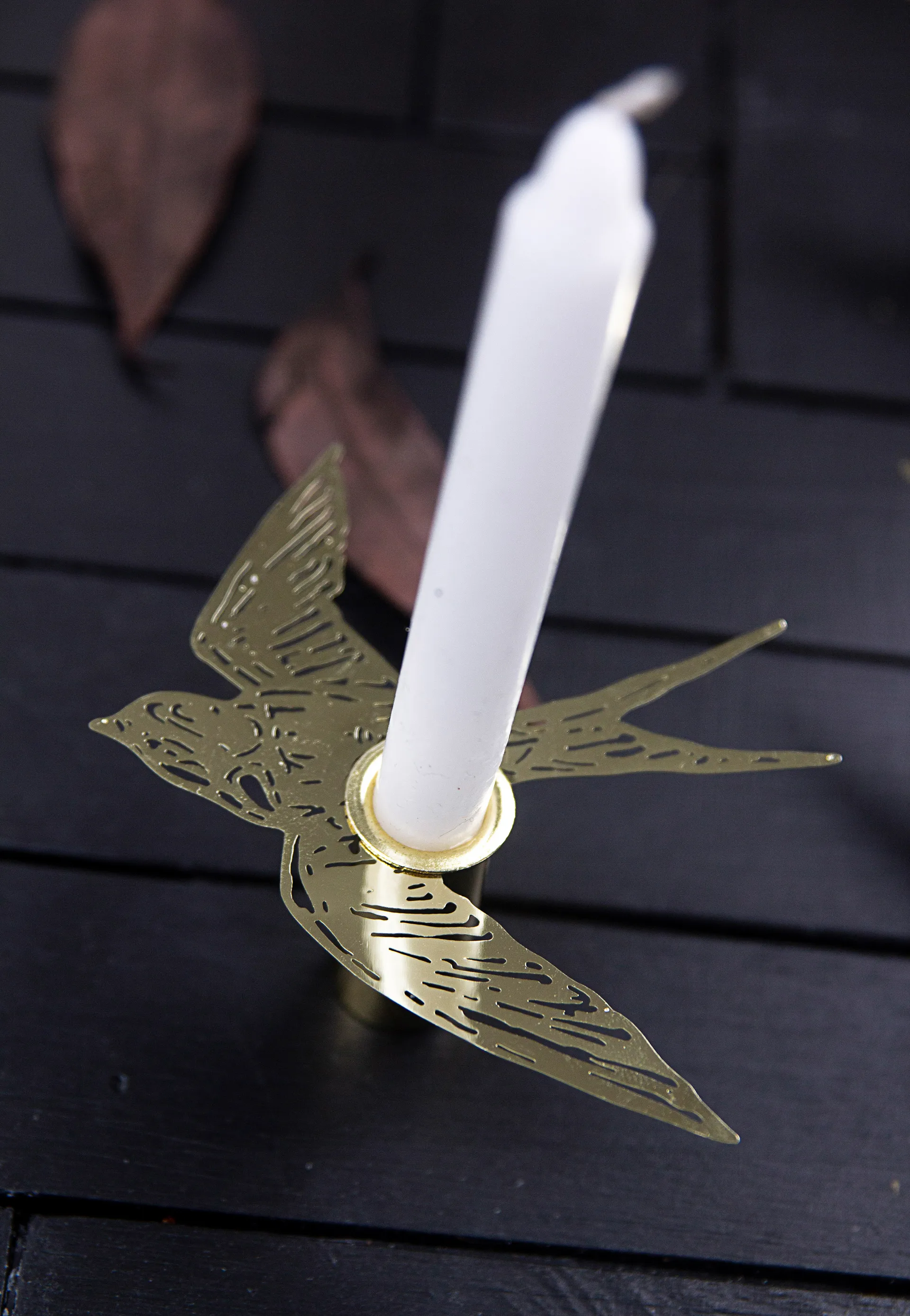 Candelabro Svalor, Dorado Pluto Design