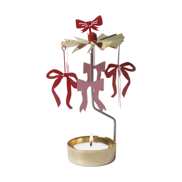 Carrillón Bow - Oro-rojo-rosa - Pluto Design